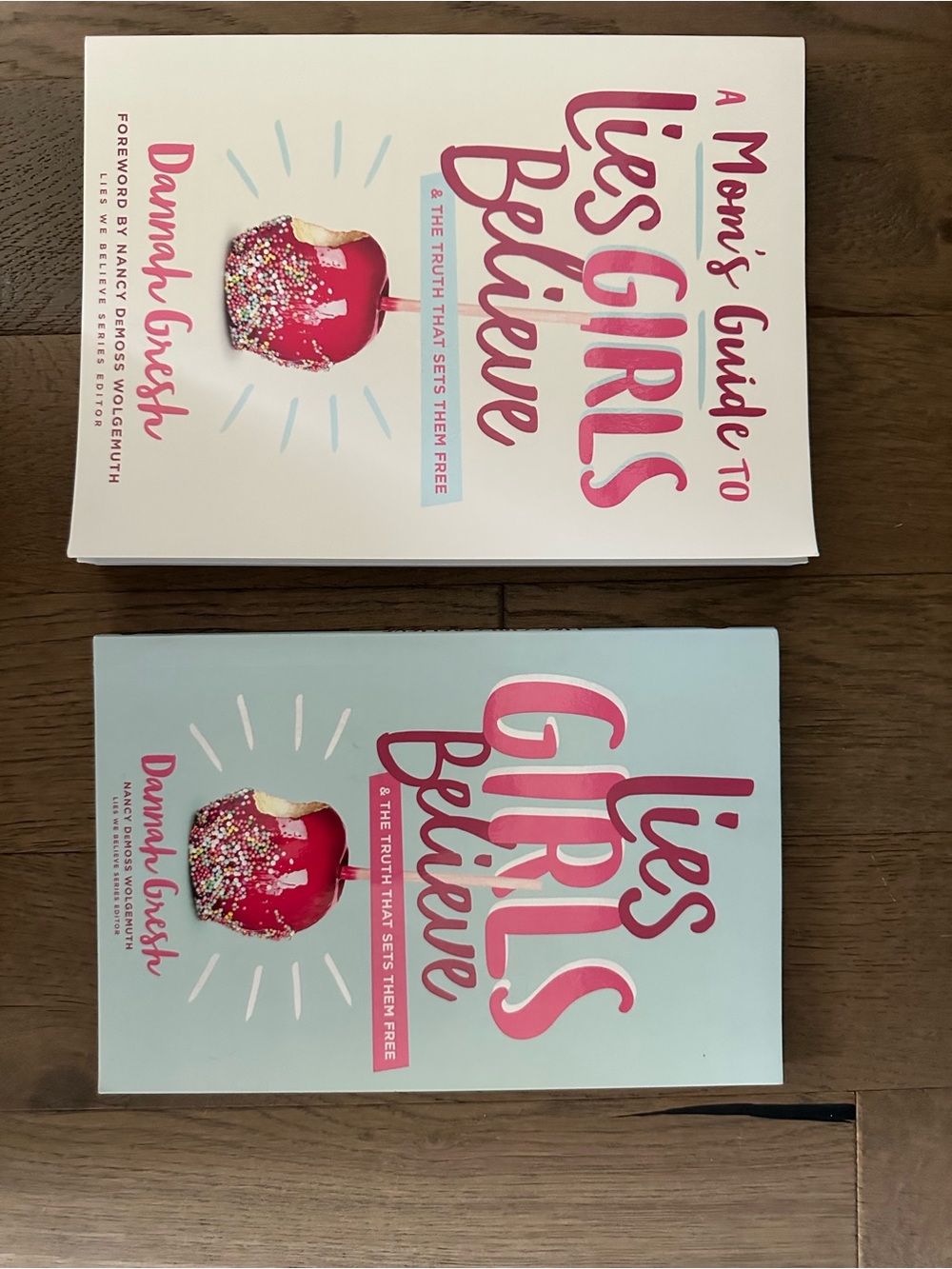 Lies Girls Believe by Dannah Gresh - Pink & Light Blue Covers